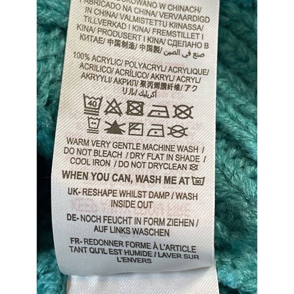 Mini Boden Girl's Brook Blue Cable Cardigan SIZE-9-10Y - Picture 5 of 9